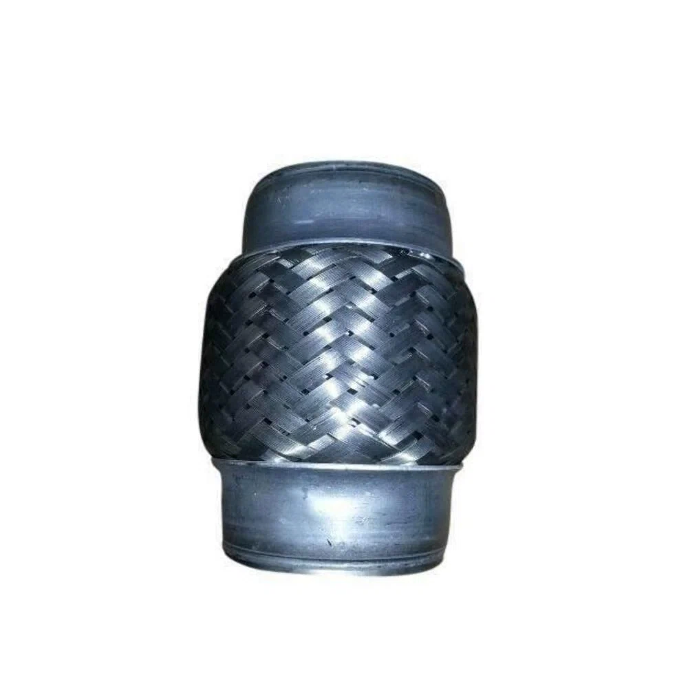 Flex Pipe 2 1_4 x 4 Flex Pipes Blank Inter-braided Ends
